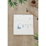 Sitilin Erkek Bebek Çift Katlı % 100 Pamuk Natural Penye Battaniye STL7156 - Mavi - Yok