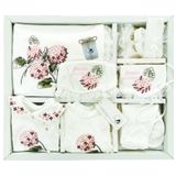 Sitilin Kız Bebek Natural 10 Lu Hastane Çıkışı Kanaviçe Çiçek Desen STL4576