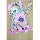 Sitilin Kız Bebek Polar Battaniye - Pembe