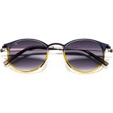 SİTRİN-2362 C13 Gri/sarı Unisex Güneş Gözlüğü - Sarı - Gri