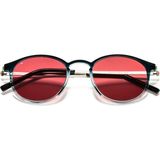 SİTRİN-2362 C14 Lacivert Degrade Unisex Güneş Gözlüğü - Koyu Lacivert