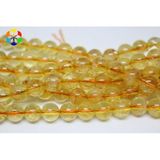 Sitrin Taşı Koyu Renk 6Mm/Adet