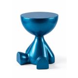 Sitting Buddy Oturan Çocuk Figürlü Dekoratif Yan Sehpa ve Tabure, 52 × 45 × 45 cm