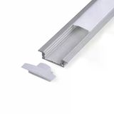 Sıva Altı Alüminyum Led Profil Kanal 11X14mm 1 Metre Aydınlatma Şerit Kanalı Armatür Linear Işık Kare Kasa