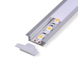 Sıva altı alüminyum LED profil Kanal 11x14mm 1mt. aydınlatma şerit kanalı armatür linear ışık kare kasa