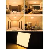 Sıva Üstü 60CMX60CM LED Panel, Oturma Odası Avize, 60X60 LED Avize, 54 Watt, Homojen Gün Işığı 4000K - 3200K - Gün Işığı