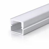 Sıva Üstü Alüminyum Led Profil 2 Metre 12X10 Mm U Kanal Opal Difüzörlü Şerit Led Kanalı Dl1210 Vitrin