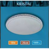 Sıva Üstü Led Panel Armatür 18W Dekoratif Kristal