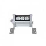 Sıva Üstü Wallwasher Led 3W Tek Renk Doğal Beyaz 4000K Dış Mekan Ip65 Dekoratif Duvar Aydınlatma 12Cm
