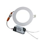 Sıvaaltı Beyaz Gömme Led Panel-spot Lamba Işık Gücü:6w Dış Çap:12 Cm Delik Çap:10,5 Cm Led Panel 1 Adet
