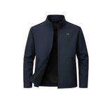 SİVAİST Lacivert Erkek Polyester Karışımlı İnce Rüzgarlık Su Ve Rüzgar Geçirmez Mevsimlik&Yazlık Mont