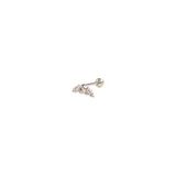 SIVAMA TAŞ HİLAL GÜMÜŞ TRAGUS PIERCING - ALTIN SARI