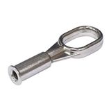 Sivas Gözde Mobilya Flanş 2'li Vidalı Dolap Askı Aparatı 15x25mm Dayanıklı Metal Malzeme