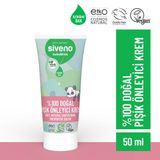 Siveno %100 Doğal Bebek Pişik Önleyici Krem Çinko PCA Hassas Hipoalerjenik Vegan Bakım Kremi 50 ml