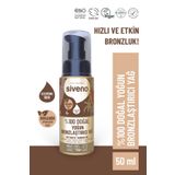 Siveno %100 Doğal Bronzlaştırıcı Yağ Organik Avokado Yağı Nemlendirici Yoğun Bronzlaştırıcı 50 Ml
