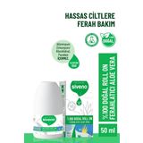 Siveno %100 Doğal Roll On Aloe Vera Deodorant Ter Kokusu Önleyici Bitkisel Leke Bırakmayan Vegan 50 ml