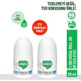 Siveno %100 Doğal Roll-On Beyazlatıcı Etkili Deodorant Ter Kokusu Önleyici Bitkisel Lekesiz Vegan 50 ml 2X Adet - 100 ml