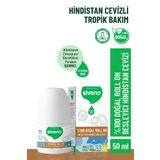 Siveno %100 Doğal Roll On Hindistan Cevizli Deodorant Ter Kokusu Önleyici Bitkisel Leke Bırakmayan Vegan 50 ml