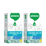 Siveno %100 Doğal Roll-On Sportif Sporcu Deodorant Ter Kokusu Önleyici Bitkisel Lekesiz 50 ml X 2 Adet