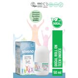 Siveno %100 Doğal Roll-On Unısex Deodorant Ter Kokusu Önleyici Bitkisel Lekesiz Vegan 50 ml