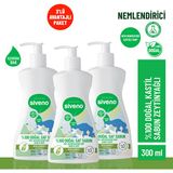 Siveno %100 Doğal Sıvı Kastil Sabun Zeytinyağlı Yoğun Nemlendirici Bitkisel Vegan 300 ml X3 Adet