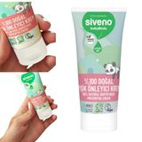 siveno doğal bebek pişik önleyici çinko hassas hipoalerjenik vegan bakım jel krem 50 ml-1ad