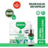 Siveno Vegan %100 Doğal Kaş ve Kirpik Serumu 20 ml Alkol İçermeyen Dermatolojik Testli