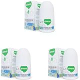 Siveno%100 Doğal Roll On Beyazlatıcı Etkili Deodorant Ter Kokusu Önleyici Bitkisel Lekesiz Vegan 50 ml (3 paketi)