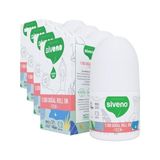 SIVENO%100 Doğal Roll-On Teen Genç Kız Deodorant Ter Kokusu Önleyici Bitkisel Lekesiz Vegan 50 ml (4 Paketi) - Option-1