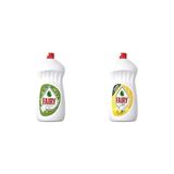 Sıvı Bulaşık Deterjanı Elma Kokulu, 1500 ml & Fairy Ultra Hızlı Sıvı Bulaşık Deterjanı Limon ve Limonu, 1500 ml - Option-1