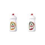 Sıvı Bulaşık Deterjanı Portakal Kokulu, 1500 ml & Fairy Temiz & Ferah Nar Kokulu Sıvı Bulaşık Deterjanı, 1500 ml - Option-1