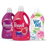 Sıvı Çamaşır Deterjanı (95 Yıkama) 3l Renkli + 2,7l Çiçek Cazibesi +Vernel 1440ML Şakayık - 1 kg