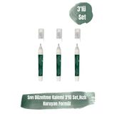 Sıvı Düzeltme Kalemi 3'Lü Set,Hızlı Kuruyan Formül,Klorlu Solven İçermez,Ergonomik Tasarım