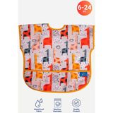 Sıvı Geçirmez Mama-Aktivite Önlüğü Graffe 6-24 Ay - Standart - Renkli