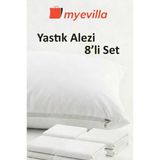 Sıvı Geçirmez Yastık Alezi 50X70 Cm – Su Geçirmez Yastık Koruyucu 4 Paket (8 Adet)