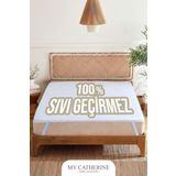 Sıvı Geçirmez Yatak Koruyucu Alez - Beyaz, Üstün Koruma, OEKO-TEX Sertifikalı Beyaz-160 x 200