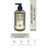 Sıvı Kastil Sabun %100 Doğal Zeytinyağlı Yoğun Nemlendirici Arındırıcı Bitkisel Vegan Sabun 400 ml