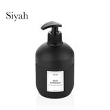 Sıvı Sabunluk Cam Siyah Sıvı Sabunluk Banyo Mutfak Sıvı Sabun Losyon Şişesi 425 ml Siyah