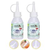 Sıvı Silikon Yapıştırıcı 50 ml 2 Adet Brons Silikon Yapıştırıcı Sıvı 50 gr Plastik Cam Mermer Kağıt Karton Tahta Köpük