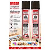 Sıvı Yapıştırıcı Şeffaf 50Ml 2 Adet Südor Plastik Tüpte Sıvı Uhu Kağıt Karton Yapıştırıcısı Zararsız Okul Büro Ofis