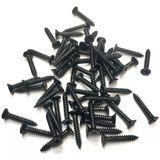 Siyah 1000 Adet Klips Vidası 2,2X13 Mm Yhb - Konik Başlı Kutu, Sandık, Ayak, Askı, Mini Vida