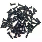 Siyah 1000 Adet Klips Vidası 2,2X9,5 Mm Yhb - Konik Başlı Kutu, Sandık, Ayak, Askı, Mini Vida