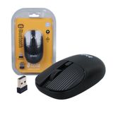 Siyah 1000 Dpı 2.4ghz Kablosuz Bluetooth Mouse, Hello, 3 Butonlu,