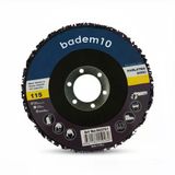 Siyah 115 Mm Parlatma Diski Döküm Metal Ahşap Yüzeyler İçin Pas Boya Sökücü Flap Disk