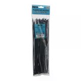 Siyah 3.6X300mm Plastik Cırt Kelepçe 100Pcs (4915)