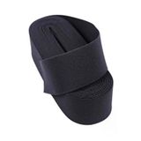 Siyah - 3Cm Paça Lastik Geniş 10Mt. Go53/04926