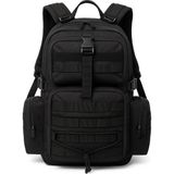 Siyah 42 Lt Taktik Outdoor Sırt Çantası,molle Sistemli, Suya Dayanıklı, Çok Gözlü, Outdoor, Kamp, Av - Standart