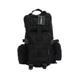Siyah 45 Lt Taktik Sırt Çantası - Fonksiyonel Outdoor Tactical Ça Siyah