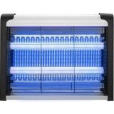 Siyah 6 Watt 2000 Volt İki LED'li Elektrikli Sinek ve Haşere Öldürücü