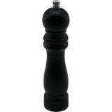 Siyah Ahşap Büyük= Çap: 4.5cm - Uzunluk: 19.5cm Tuz - Baharat Öğütücü